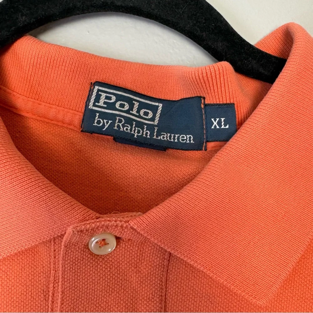 Ralph Lauren Men's Polo Shirt in Orange